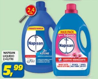 Risparmio Casa Napisan Liquido 2.4 Litri offerta
