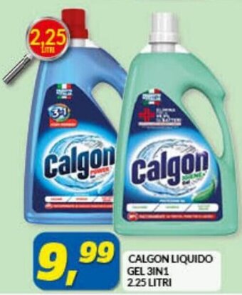 Risparmio Casa Calgon Liquido Gel 3in1 2.25 litri offerta