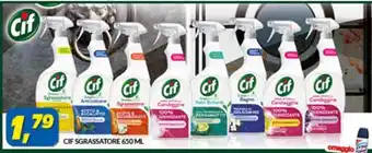 Risparmio Casa Cif Sgrassatore 650 ml offerta
