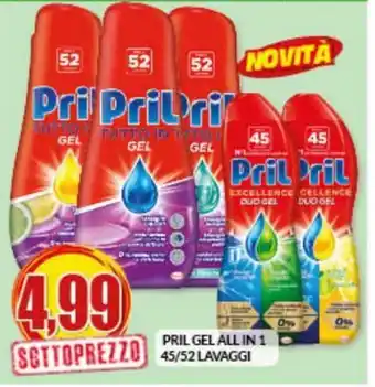Risparmio Casa Pril Gel All in 1 45/52 Lavaggi offerta