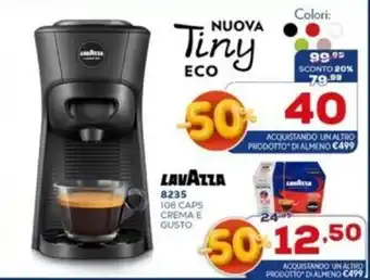 Euronics Lavazza 8235 108 Caps Crema e Gusto offerta