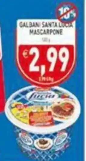 Pim Supermercati Galbani Santa Lucia Mascarpone offerta