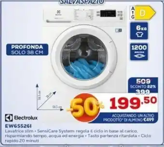 Euronics Electrolux EW6S5261 offerta