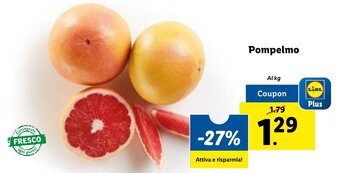 Lidl Pompelmo offerta