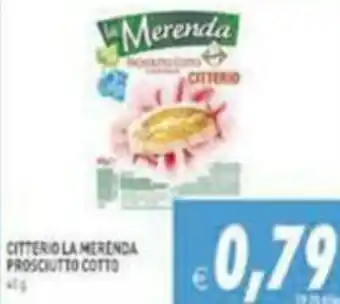 Pim Supermercati Citterio la Merenda Prosciutto Cotto offerta