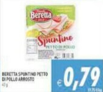 Pim Supermercati Beretta Spuntino Petto di Pollo Arrosto offerta