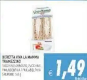 Pim Supermercati Beretta Viva la Mamma Tramezzino offerta