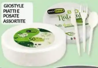 Risparmio Casa Giostyle Piatti e Posate Assortite offerta
