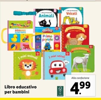 Lidl Libro educativo per bambini offerta