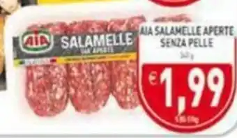 Aia Salamelle Aperte Senza Pelle