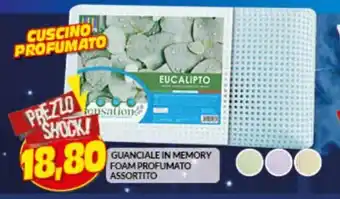 Risparmio Casa Guanciale in Memory Foam Profumato Assortito offerta