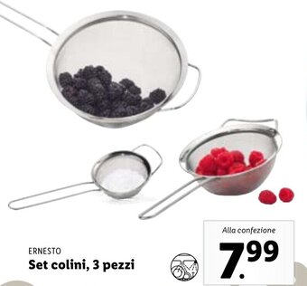 Lidl Ernesto Set colini, 3 pezzi offerta