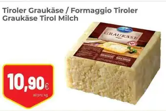 Coop Tiroler Graukäse/Formaggio Tiroler Graukäse Tirol Milch offerta