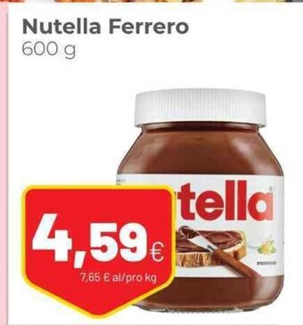 Coop Nutella Ferrero 600 g offerta