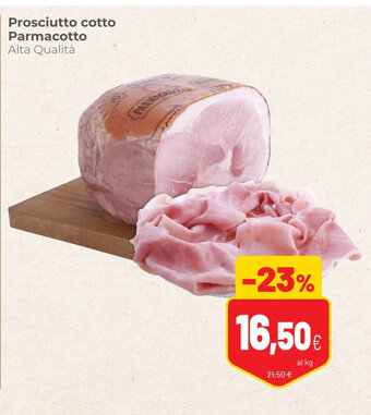 Coop Prosciutto cotto Parmacotto Alta Qualità offerta