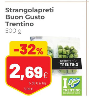 Coop Strangolapreti Buon Gusto Trentino 500 g offerta