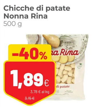 Coop Chicche di patate Nonna Rina 500 g offerta