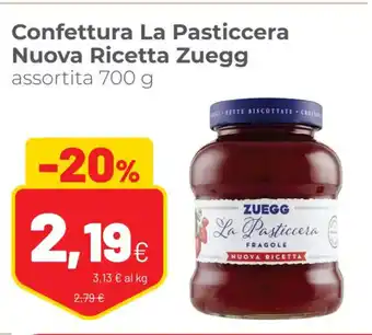 Coop Zuegg Confettura La Pasticcera Nuova Ricetta assortita 700 g offerta