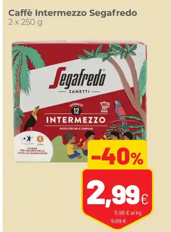 Coop Caffè Intermezzo Segafredo 2 x 250 g offerta