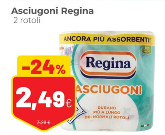Regina Asciugoni 2 rotoli
