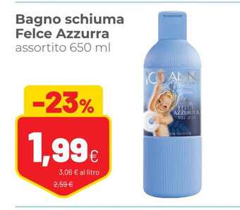 Coop Bagno Schiuma Felce Azzurra assortito 650 ml offerta