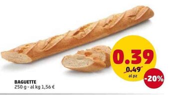 PENNY Baguette 250 g offerta