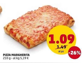 PENNY Pizza Margherita 210 g offerta