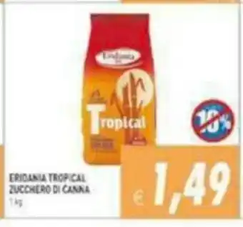 Pim Supermercati Eridania Tropical Zucchero di Canna 1kg offerta
