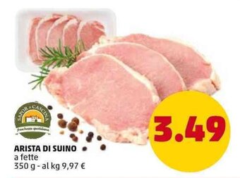 PENNY Arista Di Suino a fette 350 g offerta