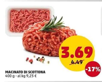 PENNY Macinato Di Scottona 400 g offerta