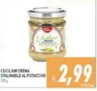 I Siciliani Crema Spalmabile Al Pistacchio