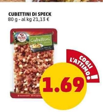 PENNY Cubettini Di Speck 80 g offerta