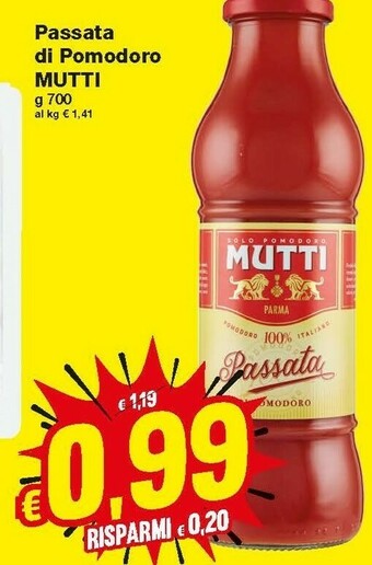 Prix Quality Negroni Prosciutto crudo offerta