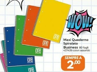 Orizzonte Quaderno offerta