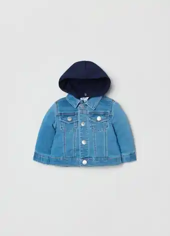 Giacca in denim con cappuccio