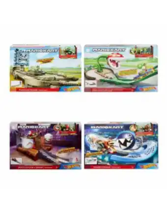 Giokids Hot wheels mario kart piste 4 modelli offerta