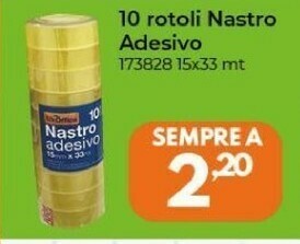 Orizzonte Nastro adesivo offerta