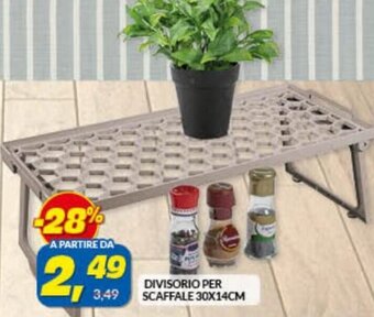 Risparmio Casa Divisorio per Scaffale 30x14cm offerta