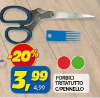 Forbici Tritatutto C/Pennello