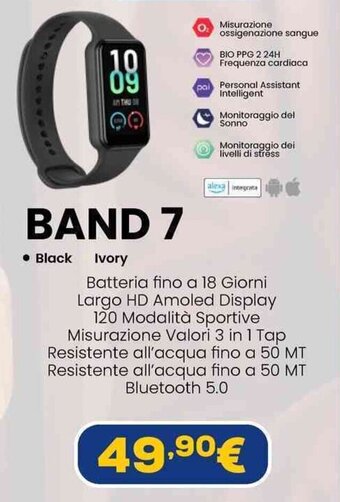Euronics Amazfit Band 7 offerta