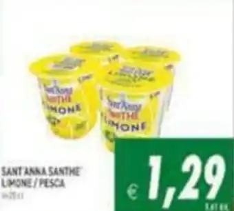 Pim Supermercati Sant'Anna Santhè Limone / Pesca offerta