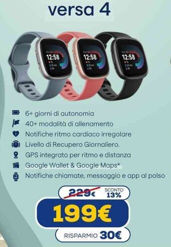 Fitbit versa 4