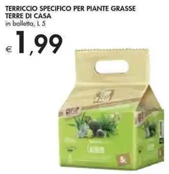 Bennet Terre di Casa Terriccio Specifico Per Piante Grasse In Balletta l 5 offerta