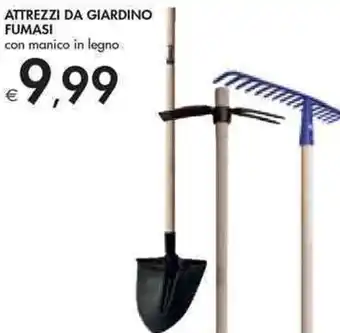 Bennet Attrezzi Da Giardino Fumasi Con Manico In Legno offerta