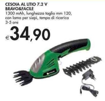 Bennet Bravo & Facile Cesoia Al Litio 7.2 V offerta