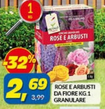 Risparmio Casa Rose e Arbusti da Fiore kg. 1 Granulare offerta