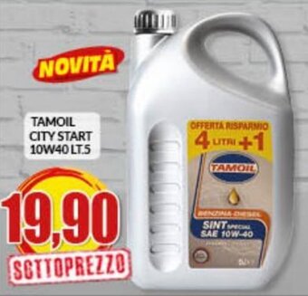 Risparmio Casa Tamoil City Start 10W40 lt. 5 offerta