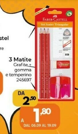 Orizzonte Faber Matita offerta