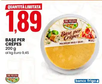Eurospin Base Per Crệpes 200 g offerta