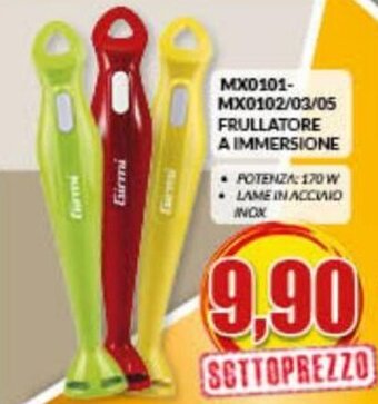 Risparmio Casa Girmi MX0101-MX0102/03/05 Frullatore a Immersione offerta